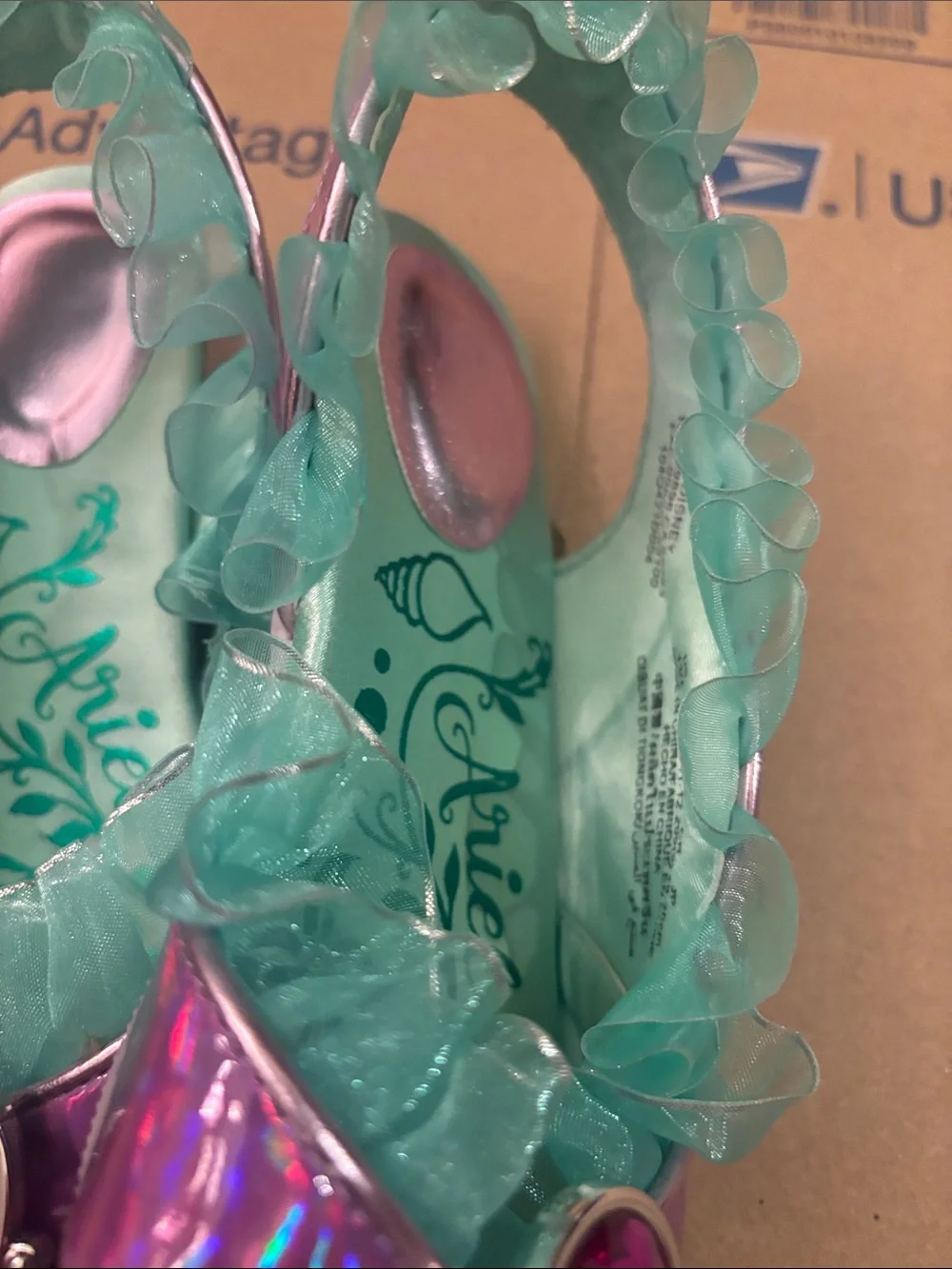 Disney Little Mermaid Ariel Costume Shoes